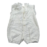 Marlu' Pagliaccetti Giromanica Tinta Unita  per Neonata EC2923 BIANCO MARLU' 