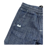 Daniele Alessandrini Bermuda In Denim Tinta Unita con Elastico In Vita per Neonato 1296SD00201 BLU DANIELE ALESSANDRINI 