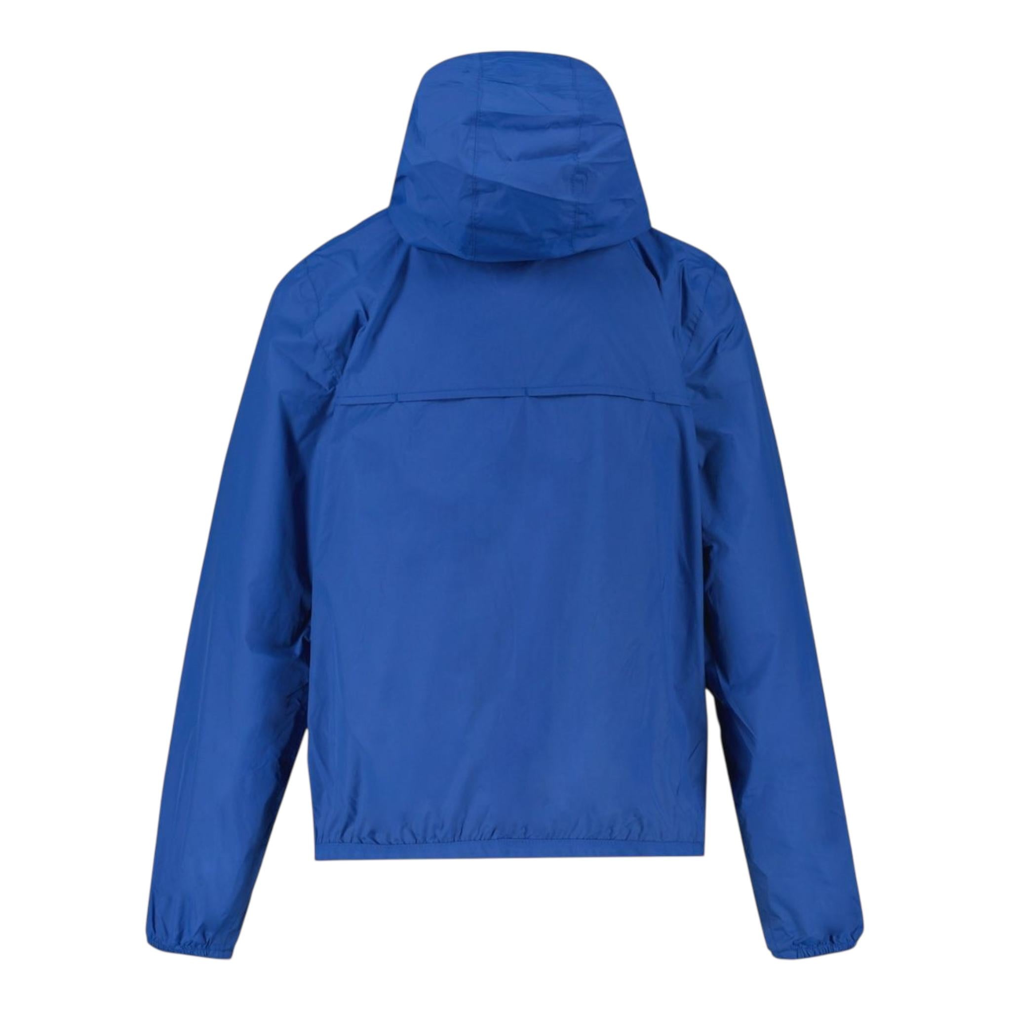 K-Way Giubbino Tinta Unita con Cappuccio per Bambino K61336WXXX BLU K-WAY 