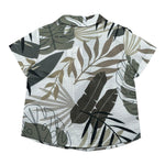 Lalalu' Camicia tinta unita Mezza Manica con Fantasia Bianco per Bambino CML350PBXJ BIANCO LALALU' 