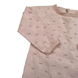 Wedoble Tutina Manica Lunga Tinta Unita per Neonata V2406346AA ROSA WEDOBLE 