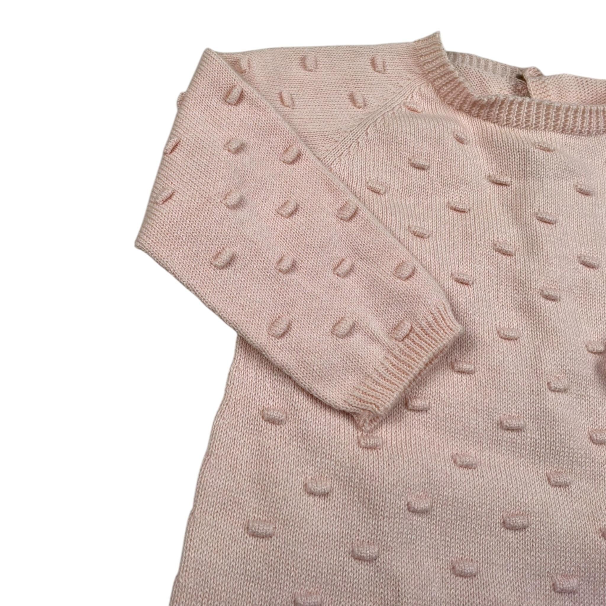 Wedoble Tutina Manica Lunga Tinta Unita per Neonata V2406346AA ROSA WEDOBLE 