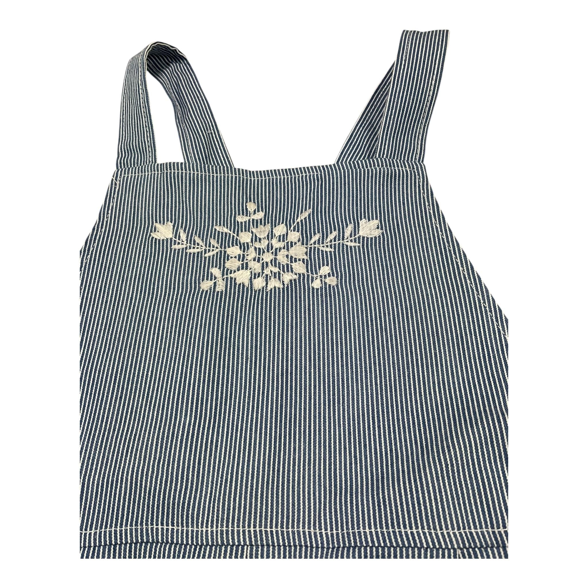 Babe & Tess Salopettes Bicolore Fantasia A Righe per Bambina 18518014 BIANCO/BLU BABE & TESS 