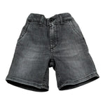 Dondup Bermuda In Denim Tinta Unita per Bambino DMBE23 NERO DONDUP 