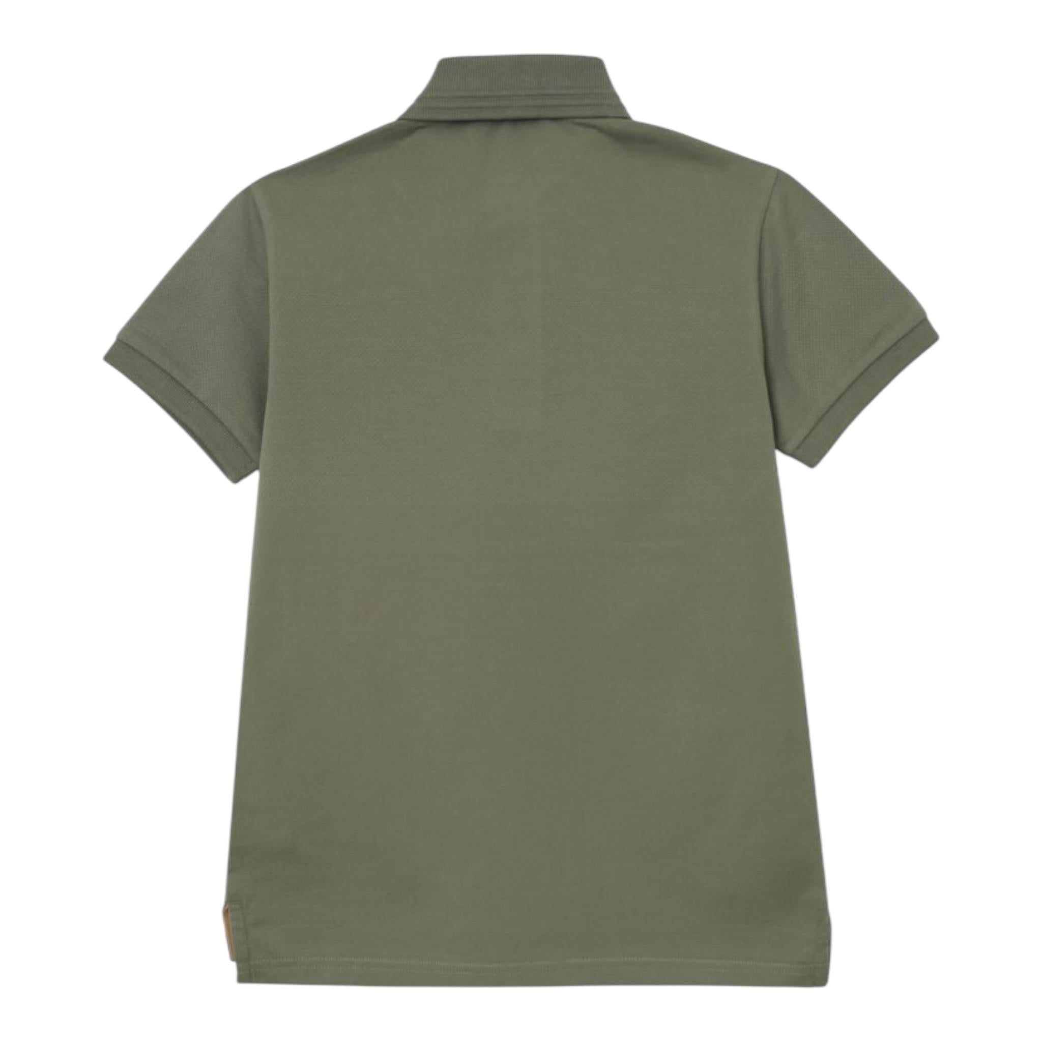Trussardi Polo Mezza Manica Tinta Unita per Bambino TBP25128PO VERDE TRUSSARDI 