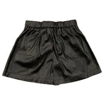 LIU JO short tinta unita con elastico in vita Nero per Neonata KF4012XXX NERO LIU JO 