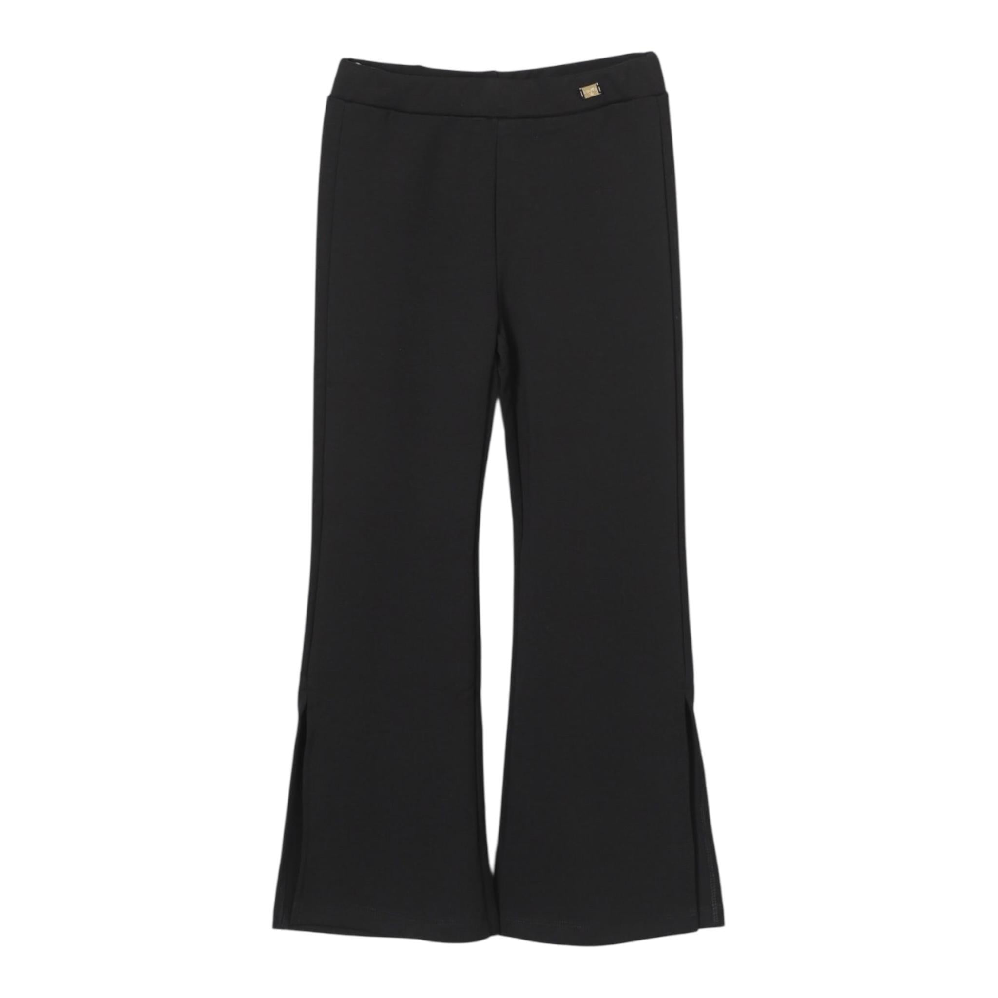 PINKO pantalone modello a zampa tinta unita Nero per Bambina F4PIJGPA142 NERO PINKO 