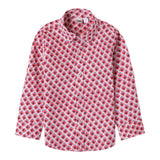 I Do Camicia Tinta Unita Con Fantasia Bianco Per Bambino