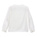 ABEL & LULA camicia tinta unita con rouches Bianco per Bambina 5679X BIANCO ABEL & LULA 