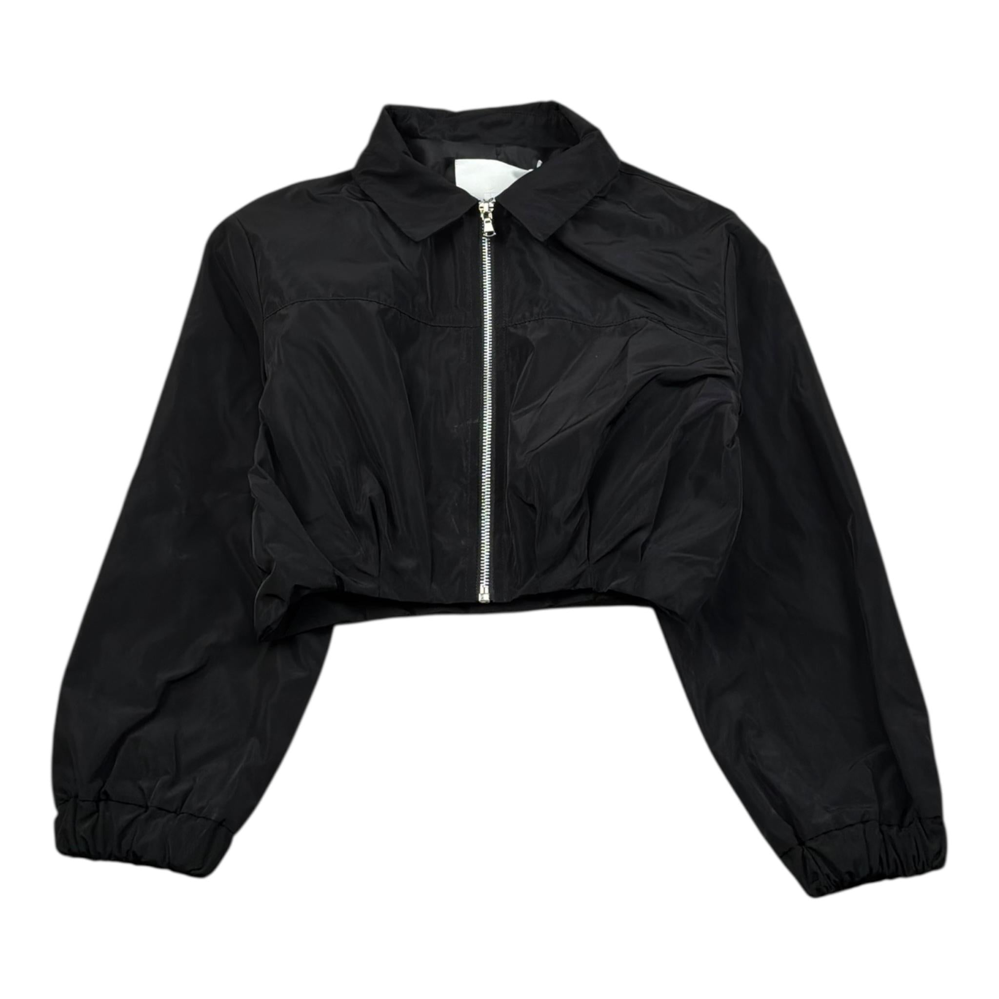 Lu Lu By Miss Grant Giubbino Tinta Unita con Zip per Bambina LL3572 NERO LU LU BY MISS GRANT 