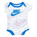 Nike Completo 3 Pezzi Body-Bavetta-Cappello per Neonato NN0809 BIANCO NIKE 