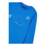 MAYORAL shirt girocollo tinta unita con stampa in contrasto Blu per Bambino 4060 BLU MAYORAL 