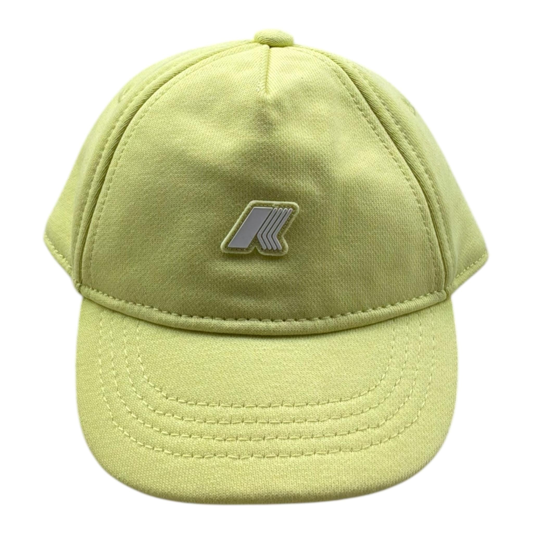 K-Way Cappello Modello Berretto Tinta Unita con Logo per Neonato K2158KW GIALLO K-WAY 