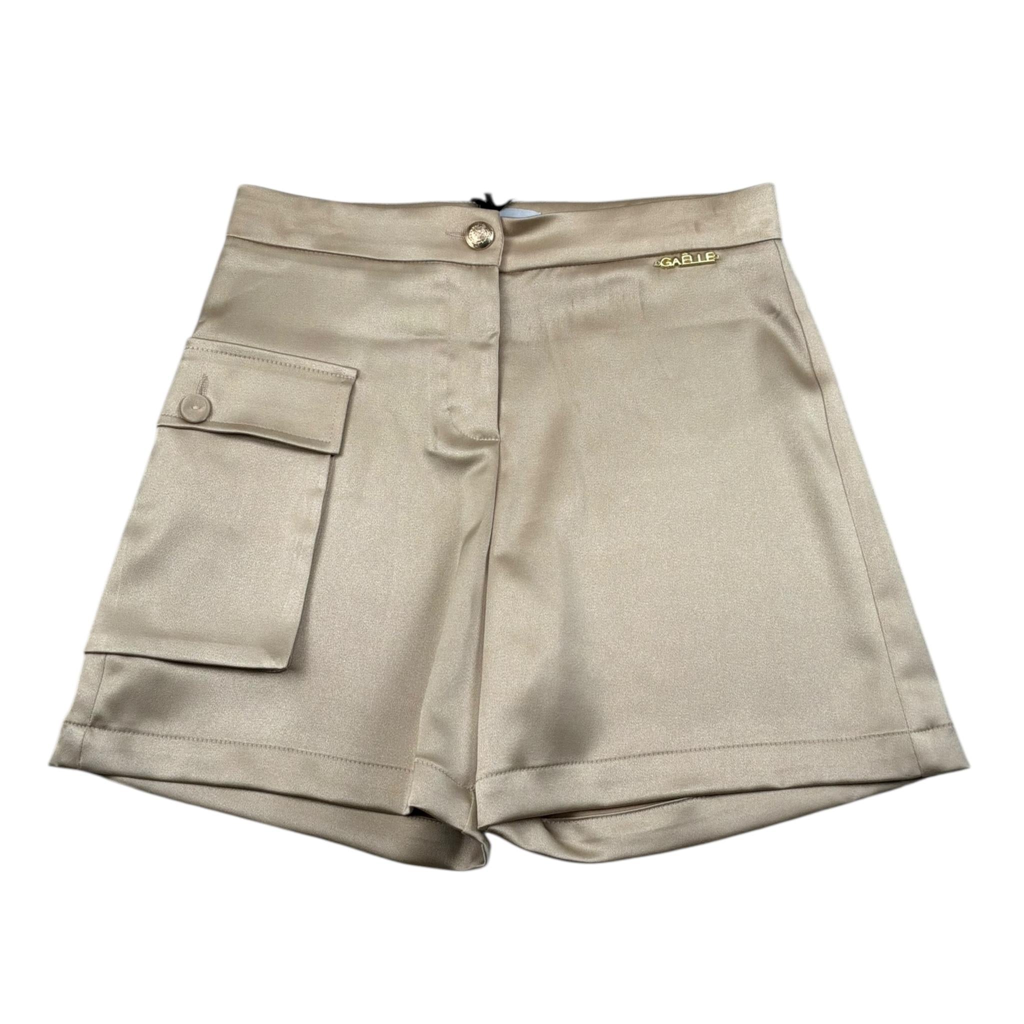 Gaelle Short Tinta Unita con Girovita Regolabile per Bambina 2746S00364XX ORO GAELLE 