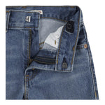Levi'S Bermuda In Denim Tinta Unita con Girovita Regolabile per Bambino 9EK844 AZZURRO LEVI'S 