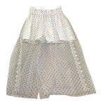 A' La Page PantaloneTinta Unita In Tulle con Pois per Bambina PAPAVERO BIANCO A' LA PAGE 