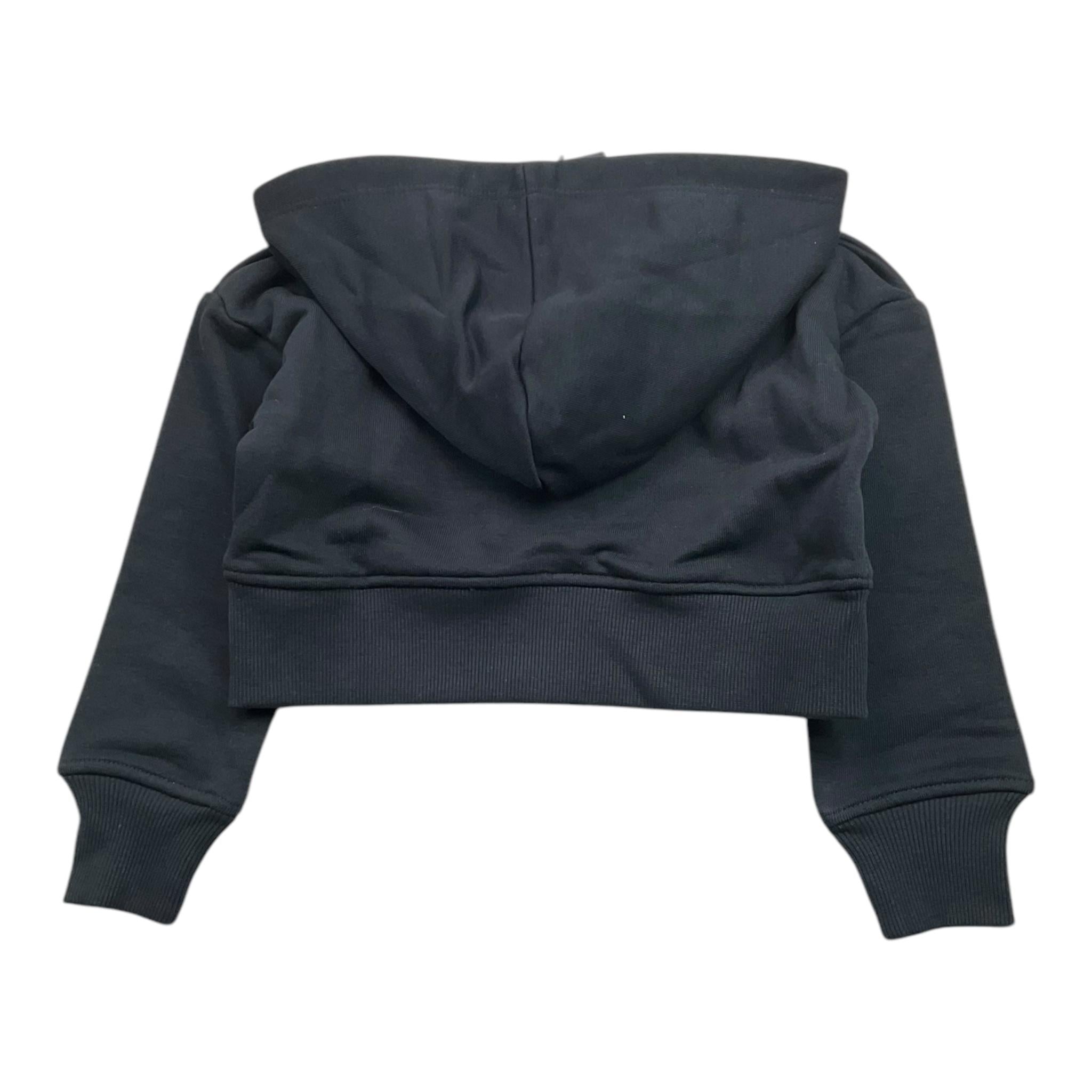 JOHN RICHMOND felpa tinta unita con zip e cappuccio Nero per Neonata RGA24045FEN NERO JOHN RICHMOND 