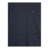 Tommy Hilfiger Abito Mezza Manica Tinta Unita con Stampa per Bambina KG0KG07784 BLU TOMMY HILFIGER 