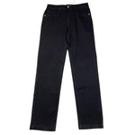 JOHN RICHMOND jeans tinta unita con stampa logo posteriore Nero per Neonata RGA24130JENX NERO JOHN RICHMOND 