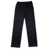 JOHN RICHMOND jeans tinta unita con stampa logo posteriore Nero per Neonata RGA24130JENX NERO JOHN RICHMOND 