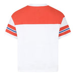 Stella Mccartney T-Shirt Girocollo Tinta Unita con Stampe per Bambino TW8R51 BIANCO STELLA McCARTNEY 
