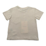 Siviglia T-Shirt Girocollo Tinta Unita con Taschino per Neonato SVNTS17285N BEIGE SIVIGLIA 