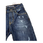 BiKKEMBERGS jeans tinta unita con girovita regolabile Blu per Bambino BK1947 BLU BiKKEMBERGS 