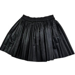 John Richmond Gonna Tinta Unita In Ecopelle per Bambina RGP26067GO NERO JOHN RICHMOND 