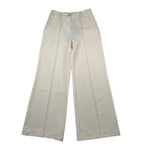 Fun & Fun Pantalone Tinta Unita Mdello Palazzo per Bambina FCJPT01128 PANNA FUN & FUN 