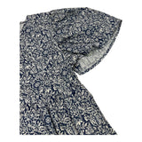 Babe & Tess Abito Mezza Manica Tinta Unita con Fantasia per Bambina 01518050 BLU BABE & TESS 