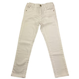 Liu Jo Pantalone Tinta Unita con Girovita Regolabile per Bambina K19087 BIANCO LIU JO 