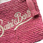 Saint Barth Borsa Tinta Unita con Logo E Tracolla per Bambina 00223L ROSA SAINT BARTH 