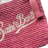 Saint Barth Borsa Tinta Unita con Logo E Tracolla per Bambina 00223L ROSA SAINT BARTH 