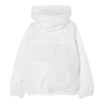 K-Way Giubbino Tinta Unita con Cappuccio per Bambina K61336WXXXX BIANCO K-WAY 