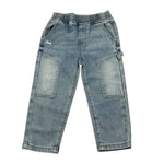 Daniele Alessandrini Jeans Tinta Unita con Elastico In Vita per Neonato 1295PD00171X AZZURRO DANIELE ALESSANDRINI 