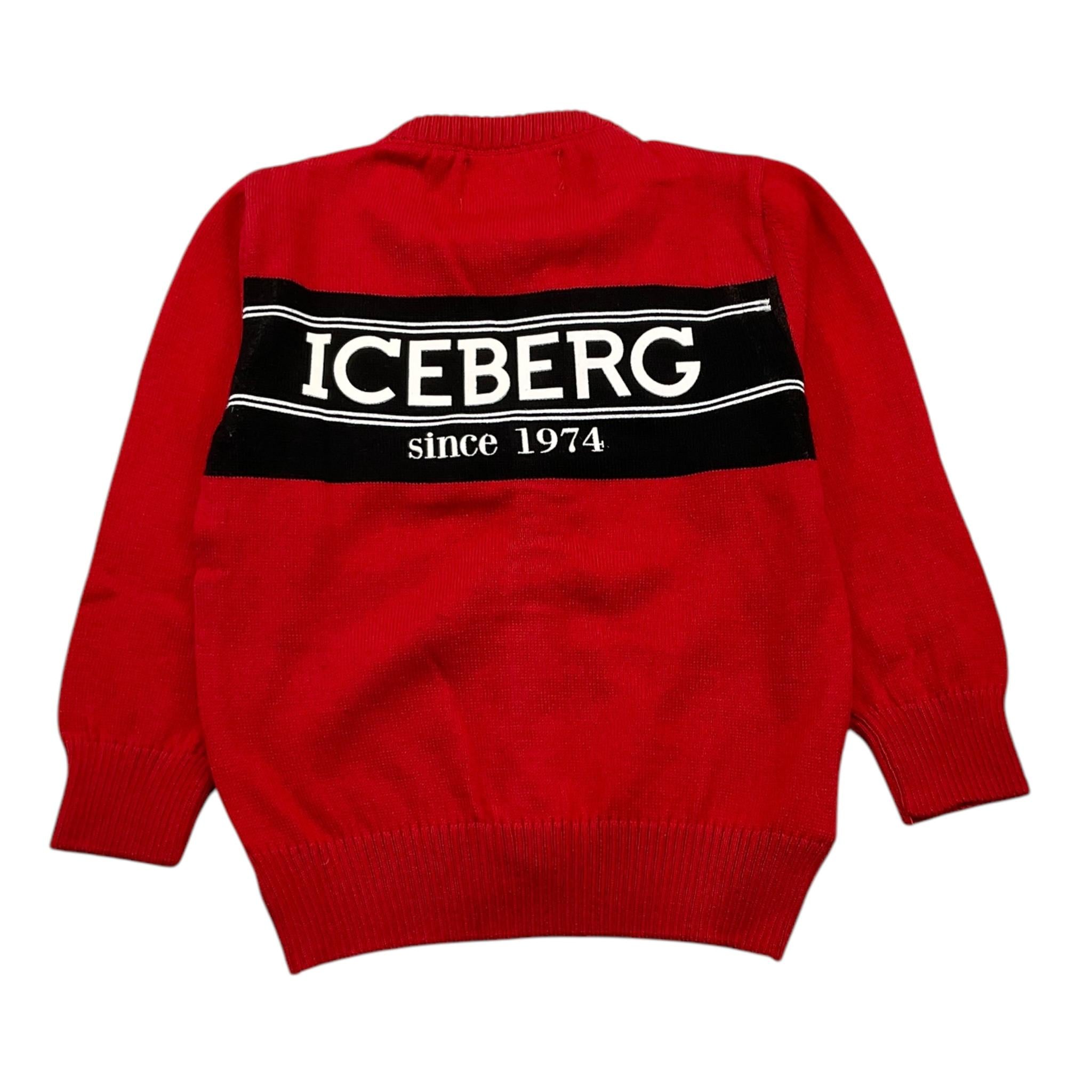 ICEBERG MGICE4102BNXROSSO