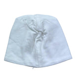 Le Bebe' Cappello Tinta Unita con Stampa per Neonata LBG6235 BIANCO LE BEBE' 