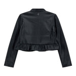 Guess Chiodo In Similpelle Tinta Unita per Bambina J4RL08WE8D0 NERO GUESS 