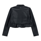 Guess Chiodo In Similpelle Tinta Unita per Bambina J4RL08WE8D0 NERO GUESS 