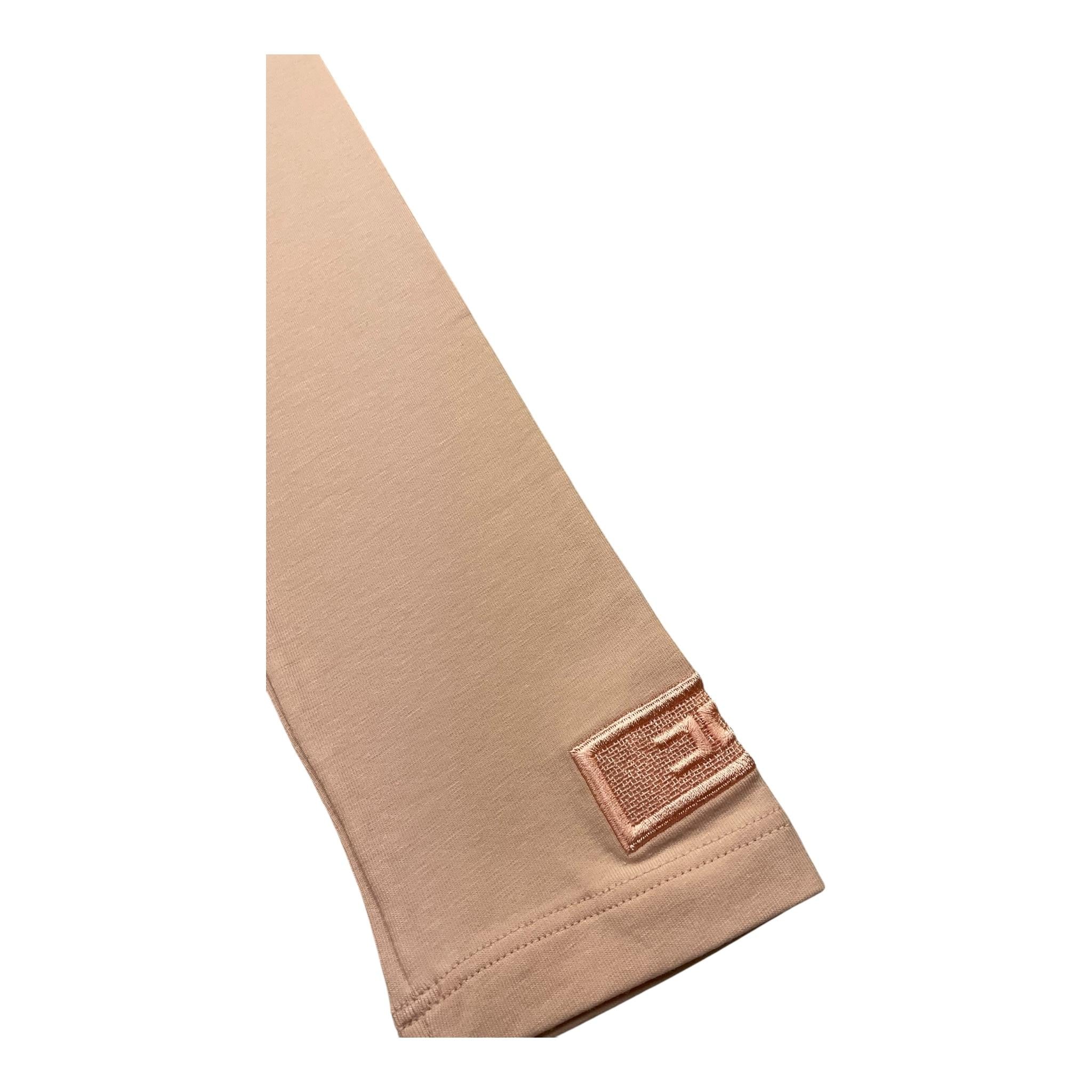 Elisabetta Franchi Leggins Tinta Unita con Logo per Bambina EGPA081 ROSA ELISABETTA FRANCHI 