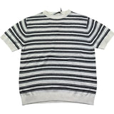 Paolo Pecora T-Shirt Girocollo Fantasia A Righe per Bambino PP4285 BIANCO PAOLO PECORA 