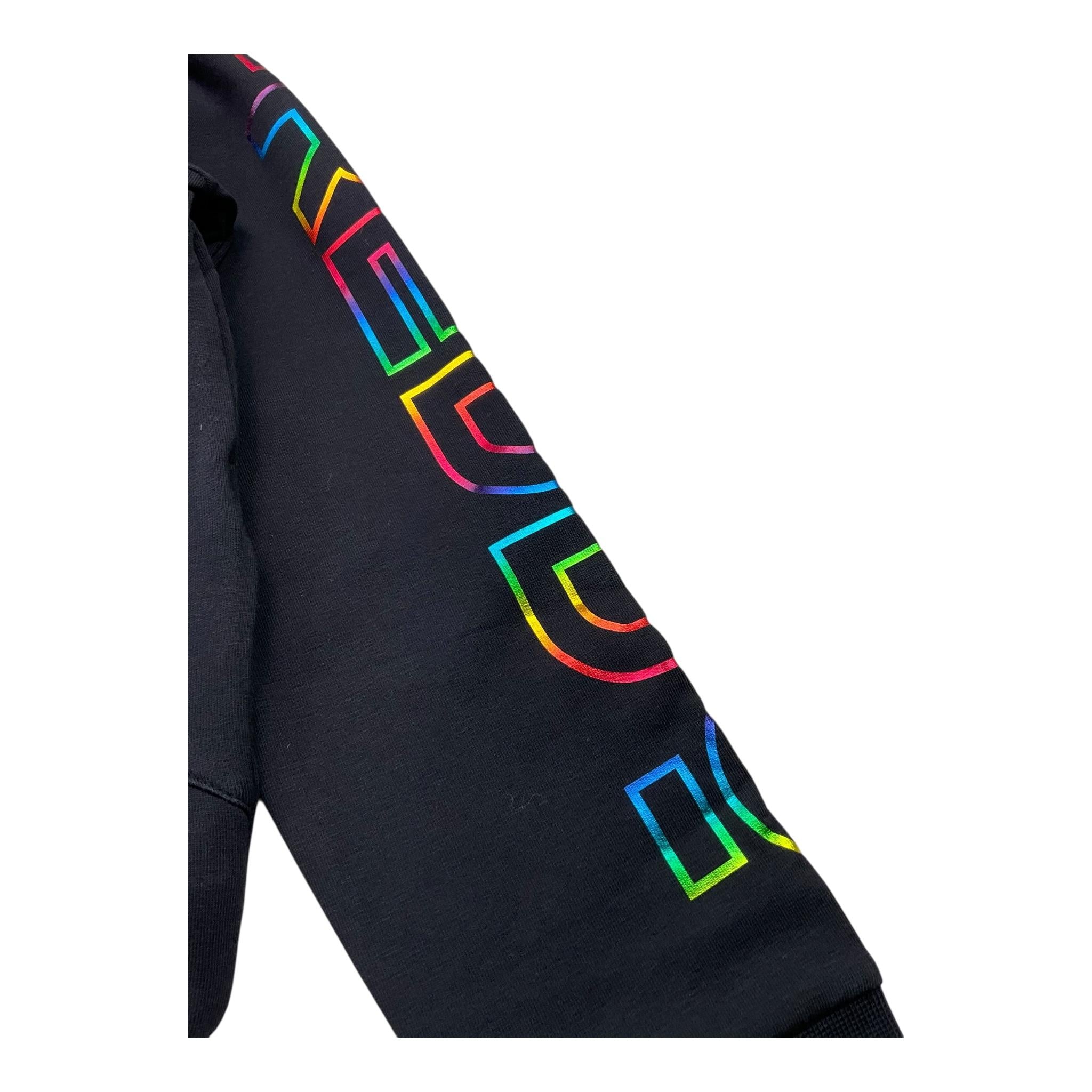 FREDDY felpa tinta unita con zip e cappuccio Nero per Bambina FR1825 NERO FREDDY 