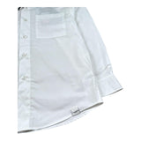 Paolo Pecora Camicia Manica Lunga Tinta Unita per Bambino PP4344 BIANCO PAOLO PECORA 