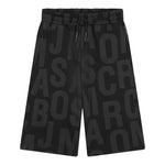 MARC JACOBS bermuda tinta unita con elastico in vita Nero per Bambino W60318 NERO MARC JACOBS 