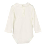DOU DOU body manica lunga tinta unita Bianco per Neonato 2RA510 BIANCO DOU DOU 