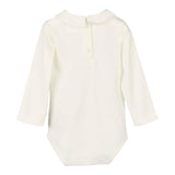 DOU DOU body manica lunga tinta unita Bianco per Neonato 2RA510 BIANCO DOU DOU 