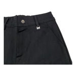 NEVER TOO pantalone tinta unita con elastico in vita Nero per Bambino NT2215BX NERO NEVER TOO 