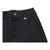 NEVER TOO pantalone tinta unita con elastico in vita Nero per Bambino NT2215BX NERO NEVER TOO 