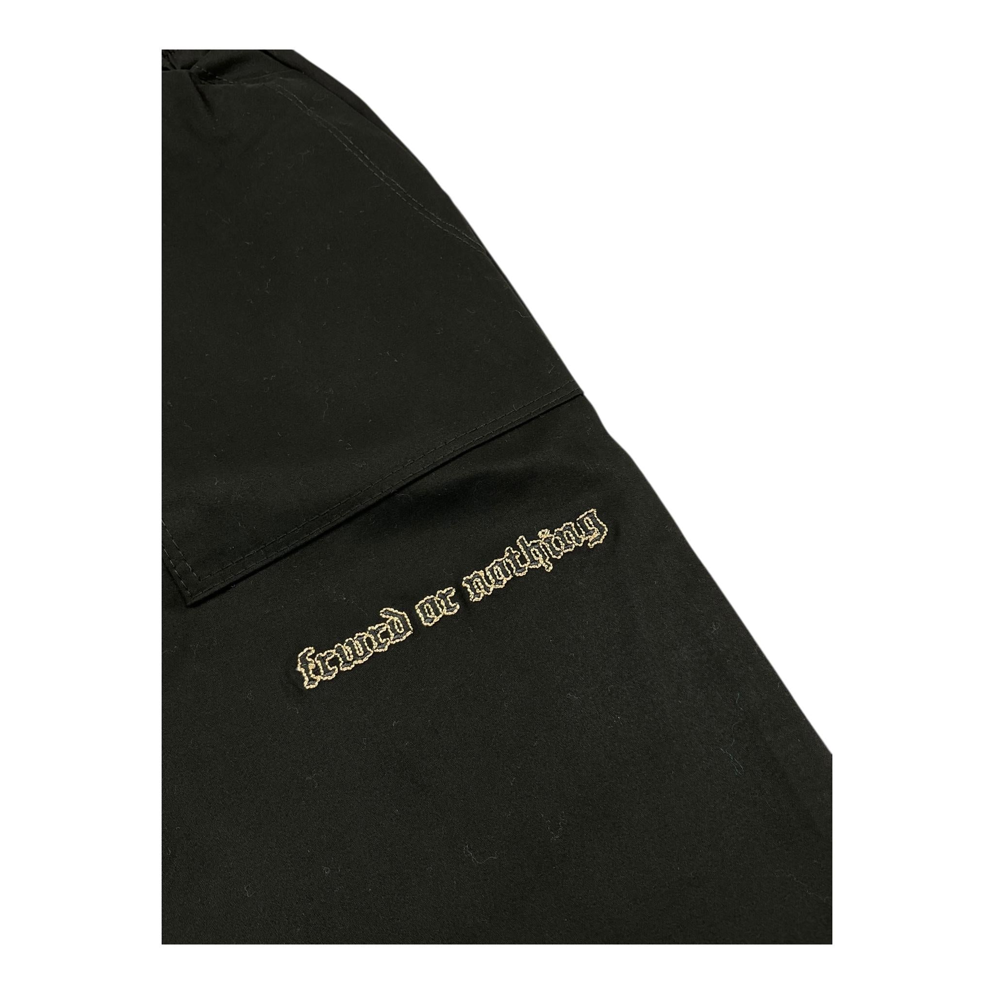 FRWRD CLOTHING pantalone tinta unita con elastico in vita Nero per Bambino 15217 NERO FRWRD CLOTHING 