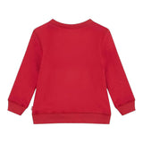 LEVI'S felpa chiusa girocollo tinta unita con stampa logo Rosso per Neonato 6E9079 ROSSO LEVI'S 